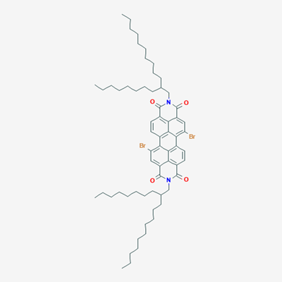 Picture of 5,12-Dibromo-2,9-bis(2-octyldodecyl)anthra[2,1,9-def:6,5,10-d'e'f']diisoquinoline-1,3,8,10(2H,9H)-tetraone
